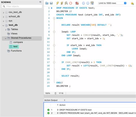 mysql loop continue.